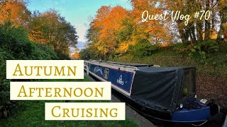 Narrowboating Through Nantwich And The Audlem Locks  Quest Vlog 70 [upl. by Okoy]