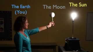 Moon Phases Demonstration [upl. by Anirhtak]