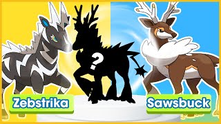 Pokemon Fusion  Zebstrika  Sawsbuck  pokemon infinite fusion challenge [upl. by Blackmore689]