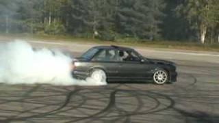 Swedish BMW E30s Turbo Drift and Burn [upl. by Mcgraw]