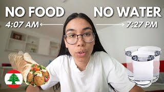 I Tried Fasting for Ramadan NonMuslim vlog [upl. by Eleahcim]