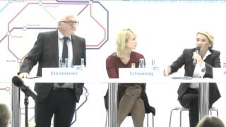 Wertekongress „Gutes Regierenquot ua mit FrankWalter Steinmeier und Manuela Schwesig [upl. by Ydnac]