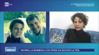 Fabrizio Frizzi mi salvò la vita donandomi il midollo osseo  La Vita in Diretta 26032018 [upl. by Meenen]