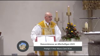 Konventmesse an Allerheiligen 2023 [upl. by Fenny]