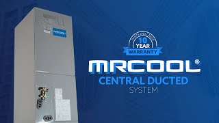 MRCOOLs Central Ducted System Has Arrived  with a WorryFree Warranty [upl. by Merv]