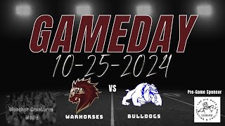 Devine Warhorses Vs Bandera Bulldogs 102524 [upl. by Loresz]