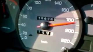 Daewoo Nubira 2 acceleration 0 190 km h تسارع دايو نوبيرا 2 من 0 الي 190 [upl. by Ellener]