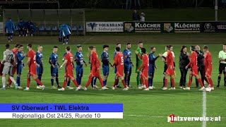 Highlights Oberwart  TWL Elektra Regionalliga Ost 2425 [upl. by Janka769]