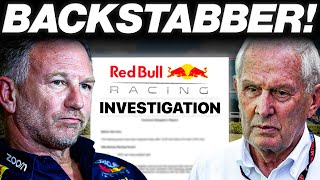 Christian Horner Drops BOMBSHELL on Helmut Marko [upl. by Treharne]