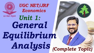 Unit 17 General Equilibrium Analysis UGC NET Economics in Hindi complete [upl. by Anastassia487]