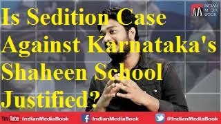 Is Sedition Case Against Karnatakas Shaheen School Justified [upl. by Ardnasyl437]