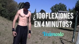 ¿Es posible hacer 100 flexiones en 4 minutos Mini reto  Calistenia [upl. by Dihsar400]