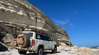 Point Culver Beach  Balladonia  Western Australia  January 2024 Adventure Trip [upl. by Anidem]