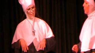 NUNSENSE THE DYING NUN BAKING SCENE FRANKLINTON THEATER [upl. by Assital]