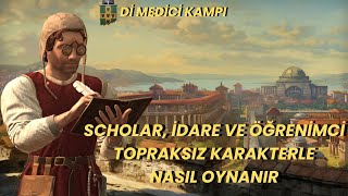 CK3 Topraksız Landless Rulers Scholar ve Stewarship Nasıl Oynanır  l CK3 Yeni DLC [upl. by Ahtis]