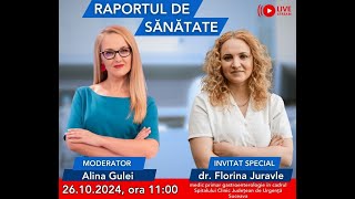 Raport de sănătate  26 Octombrie 2024 [upl. by Annavoj]