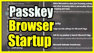 How to Add a Passkey for using Edge Internet Browser on Xbox Series X PASSWORD LOCK [upl. by Morrie]