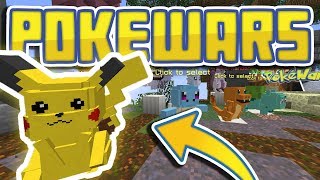 POKEMON IN BEDWARS  Minecraft Pokewars [upl. by Bevus]