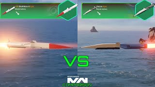 Brahmos II VS Zircon  Hypersonic Missile Comparison  Modern Warships [upl. by Josephson920]