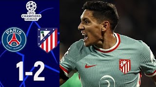 PSG vs Atletico Madrid  Highlights  Champions League 2024  atletico vs psg [upl. by Prudy]