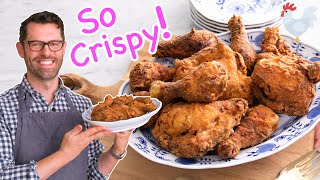 How to Make Crispy Fried Chicken  Preppy Kitchen [upl. by Dame672]