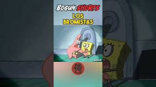 LOS BROMISTAS 😨🤨 BOB ESPONJA bobesponja caricaturas bogun [upl. by Kordula]