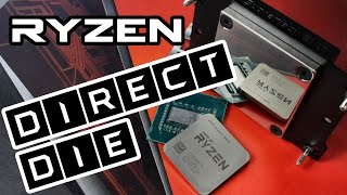 AMD Ryzen Direct Die Cooling  Improvements [upl. by Licha]