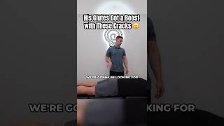 INTENSE Cracking Made Him STRONGER 💪💪 chiropractic asmr backpain shorts [upl. by Fogg]