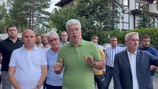 Хората на Доган отидоха да пазят зимните му сараи в “Бояна” Какво става [upl. by Shulem476]