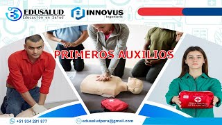 CURSO PRIMEROS AUXILIOS BASICOS Y RCP  EDUSALUD [upl. by Eecyaj]