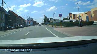 Salora CDC100  Dashcam footage [upl. by Zerk]