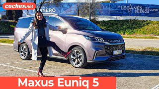 Maxus Euniq 5 100 eléctrico 100 chino  Prueba  Test  Review en español  cochesnet [upl. by Adelle]