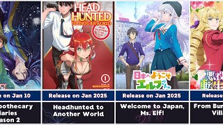 All Upcoming Anime of Winter 2025  Part 1 [upl. by Ludovika]