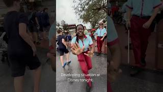 Developing situation arises at Disney Cast members scream at guests “no pictures” disneyparks [upl. by Fergus316]