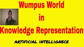 Wumpus World  Game and Goal Based Agent  Knowledge Representation  Artificial Intelligence [upl. by Sabine]