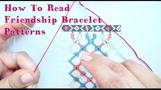 How To Read Friendship Bracelet Patterns ♥ Tutorial [upl. by Keeton803]