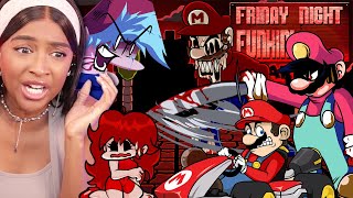 FNF Mario Madness V2 IS AMAZING [upl. by Erdnoed583]