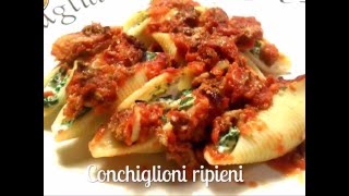 Conchiglioni ripieni light [upl. by Rainwater827]