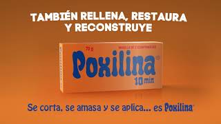 Poxilina Se corta se amasa y se aplica [upl. by Hausner]