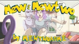 Mew and Mewtwo comic  made by Lakota [upl. by Annael359]