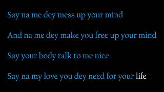 Essence  WizKid ft Tems karaoke version [upl. by Acinoj]