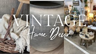 THRIFT SHOP WITH ME  HAUL  VINTAGE HOME DECOR [upl. by Notirb268]