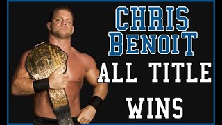 All of Chris Benoit Championship Wins in WWEWWF [upl. by Brentt]