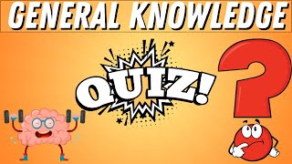 General Knowledge amp Trivia Quiz  Challenge yourself and try to beat 20 With English audio [upl. by Ethan]