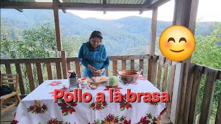 ✅️Como preparar pollo ala brasa y una ensalada deliciosa 😋 😋😋 [upl. by Basile]