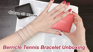 Berricle Swarovski Tennis Bracelet Unboxing  w Carat London [upl. by Burne]