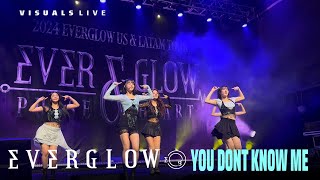 EVERGLOW quotYou Dont Know Mequot DALLAS TX HOUSE OF BLUES Pulse amp Heart Tour 2024 [upl. by Petrina]