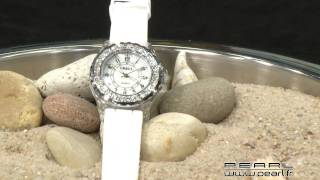 NC7297Montre à quartz avec strass scintillants blanche [upl. by Rramed505]