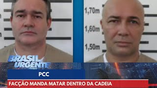 PCC manda matar dentro da cadeia e criminosos se entregam  Brasil Urgente [upl. by Mirna]