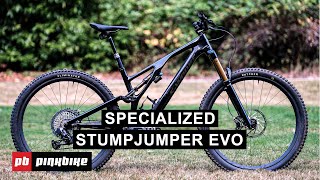 2021 Specialized Stumpjumper EVO Review The Classic Gets Better [upl. by Aerehs]